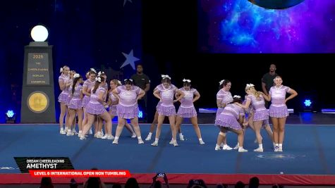Dream Cheerleading - Amethyst [2026 L6 International Open Non Tumbling Semis] 2026 The Cheerleading Worlds