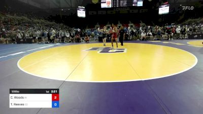 126 lbs Cons 16 #1 - Cameron Woods, IN vs Ty Reeves, CO