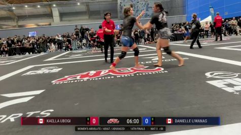 Kaella Ubogi vs Danielle Liwanag 2025 ADCC Vancouver Open