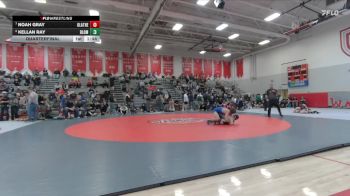 150 lbs Quarterfinal - Noah Gray, Olathe vs Kellan Ray, Bloomfield