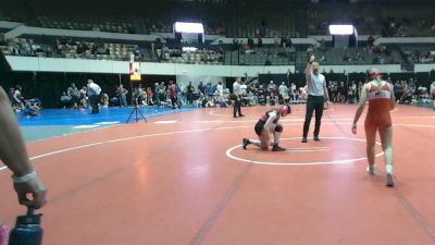 Rookie 6-8 120 3rd Place Match - Layla Moore, Guerrilla Wrestling (GWA) vs Kira Ellis, Guerrilla Wrestling (GWA)