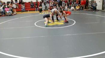 120 lbs Champ. Round 2 - Kayden Crawford, North Fork High School vs Harleigh Prater, Central Grand Junction