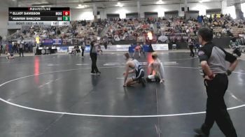 A 150 lbs Cons. Round 3 - Hunter Shelton, Greeneville High School vs Elliot Davisson, McMinn Central High School