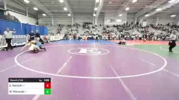 182 lbs Round Of 64 - Ethan Randall, NY vs Michael Marques, CT