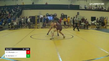 Quarterfinal - Corbyn Munson, Central Michigan vs Kody Komara, Kent State