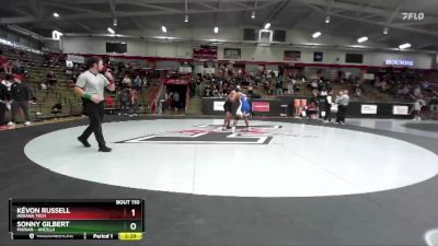 157 lbs Cons. Round 1 - Kévon Russell, Indiana Tech vs Sonny Gilbert, Marian - Ancilla