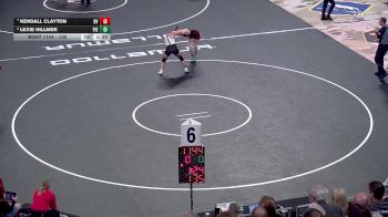 135 lbs Quarterfinal - Kendall Clayton, Brandon Valley vs Lexie Hillmer, Pierre T.F. Riggs