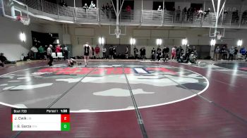 195 lbs Cons. Round 3 - Brandon Garza, Othello vs Jeshua Cwik, Liberty Spangle