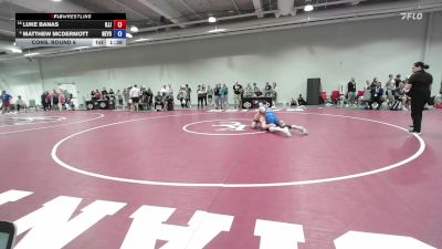 68 lbs Cons. Round 6 - Luke Banas, Illinois vs Matthew McDermott, New York