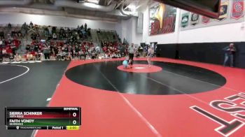 120 lbs Semifinal - Faith Vondy, Severance vs Sierra Schinker, Vista Ridge
