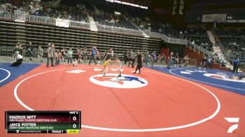 63 lbs Semifinal - Jayce Potter, Green River Grapplers Wrestling vs Maddox Witt, High Plains Thunder Wrestling Club