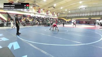 113 lbs Cons. Round 4 - Edguin O Ortiz, Desert Mirage vs Gustavo Felix, Shadow Hills