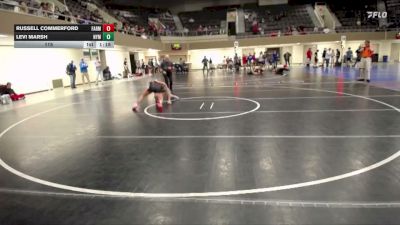 115 lbs Placement (4 Team) - Russell Commerford, Farmington vs Levi Marsh, NYM (New York Mills)