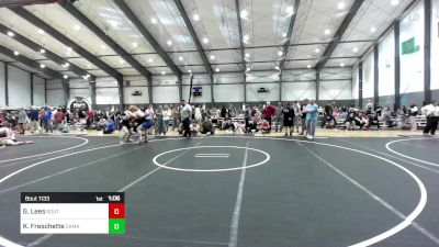 190 lbs Round Of 16 - Garrett Lees, Southwest Washington WC vs Kannon Freschette, Camas WC