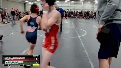 76 lbs Round 5 (8 Team) - Parker Topa, CTWHALE vs Caleb Tsikerdanos, Warhawks Wrestling