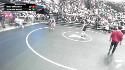 5A 145 lbs Semifinal - Avery Winterton, Salem Hills vs Inaily Samaniego, Cedar Valley