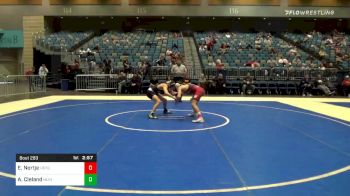 141 lbs Consolation - Edrich Nortje, Hastings vs Austin Cleland, Highline College