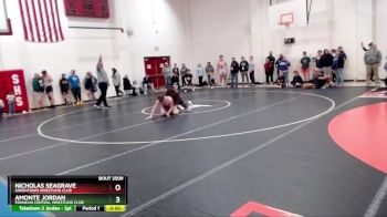 190 lbs Cons. Round 2 - Nicholas Seagrave, Greentown Wrestling Club vs Amonte Jordan, Franklin Central Wrestling Club