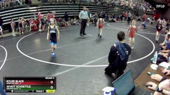 55 lbs Round 5 (6 Team) - Landyn Schadt, Iowa USA Red vs Logan Sponseller, Indiana Blue