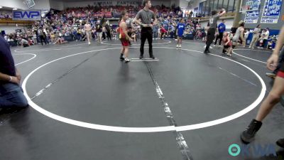 75 lbs Consolation - Dax Williams, Weatherford Youth Wrestling vs Wesley McCracken, Lions Wrestling Academy