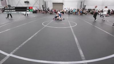 138 lbs Round 1 (4 Team) - Justin D`Arce, Prime Wrestling Black vs Jaxon Knupp, EP Rattlers