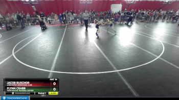 82 lbs Cons. Round 4 - Flynn Crabb, Team Nazar Training Center vs Jacob Buschor, Lancaster Wrestling Club