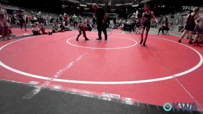 76 lbs Semifinal - BrocLee Butman, Tulsa Mafia Boys vs Carson O'Neal, Owasso Takedown Club