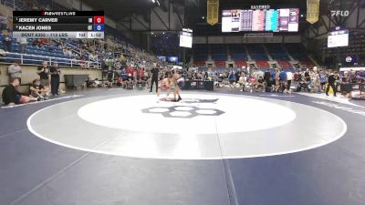 113 lbs Semis - Jeremy Carver, IN vs Kacen Jones, UT