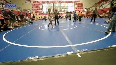 67-70 lbs Rr Rnd 2 - Caedmon Robinson, Saints Youth Wrestling Club vs Jaysten Wolfe, Team Nomad