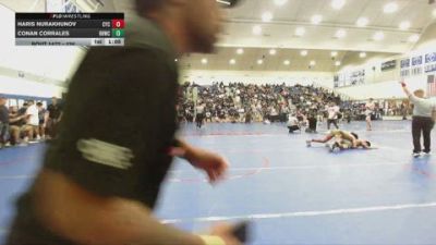 126 lbs Champ. Round 3 - Haris Nurakhunov, CYC vs Conan Corrales, Rough House Wrestling Club