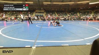 80 lbs Round Of 32 - Hudson Ruge, Sebolt Wrestling Academy vs Waylon Miller, Greater Heights Wrestling
