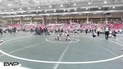 40 lbs Quarterfinal - Tate Cox, Brawlers vs Jaxsyn Carnes, Team Central