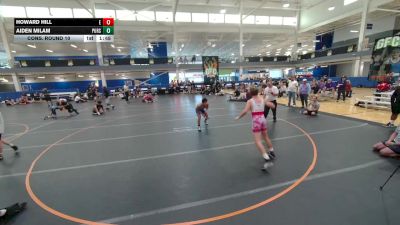 150 lbs Cons. Round 10 - Howard Hill, Unattached vs Aiden Milam, Pursuit Wrestling