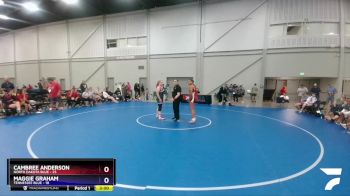 180 lbs Round 3 (6 Team) - Cambree Anderson, North Dakota Blue vs Maggie Graham, Tennessee Blue