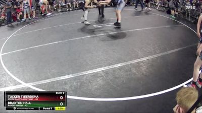 140 lbs Round 3 (6 Team) - Braxton Hall, Kansas Mamba vs Tucker Tjeerdsma, South Dakota Lightning