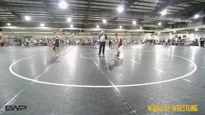 135 lbs Consi Of 16 #1 - Sawyer Pilgrim, MilLard South Wrestling Club vs Karson Reinhardt, Sebolt Wrestling Academy