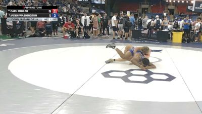 126 lbs Cons. Sub-rd Of 16 - Cael Muller, Pennsylvania vs Jaden Washington, Illinois