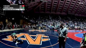 4A-138 lbs Quarterfinal - Jin Davis, Northview vs Ezekiel Adams, Walnut Grove