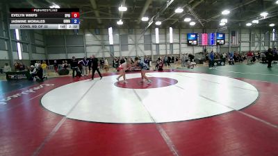 76 kg Cons. Rd Of 32 - Evelyn Wirfs, Sprague Girls vs Jasmine Morales, Gold Rush Wrestling Academy Reno