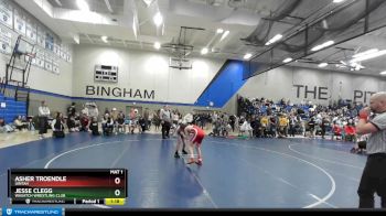 108 lbs Quarterfinal - Asher Troendle, Uintah vs Jesse Clegg, Wasatch Wrestling Club