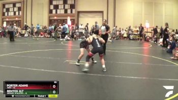 92 lbs Semis & 1st Wrestleback (8 Team) - Benton Alt, Armory Athletics vs Porter Adams, Ares