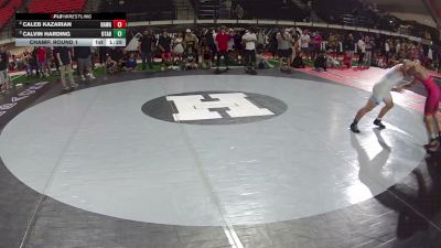 190 lbs Champ. Round 1 - Caleb Kazarian, Hawaii vs Calvin Harding, Utah