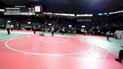 75 lbs 5th Place Match - Masyn Mitchell, KAWA vs Logan Lakhlani, JRP1