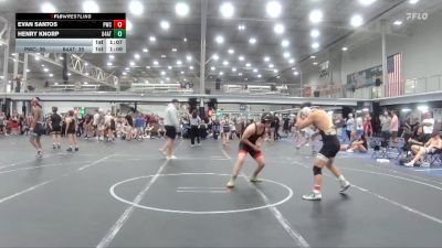 150 lbs Round 7 (8 Team) - Evan Santos, Pirates WC vs Henry Knorp, 84 Athletes