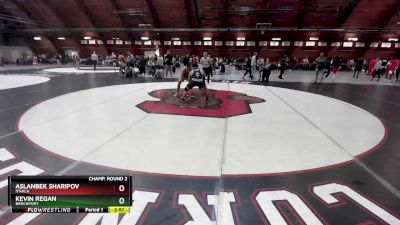 165 lbs Champ. Round 2 - Kevin Regan, Brockport vs Aslanbek Sharipov, Ithaca