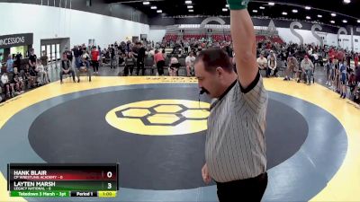 60 lbs Quarterfinals (8 Team) - Layten Marsh, Legacy National vs Hank Blair, CP Wrestling Academy