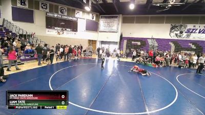 85 lbs Quarterfinal - Jack Parduhn, Mt. Ridge Youth Wrestling vs Liam Tate, Highland Youth Wrestling