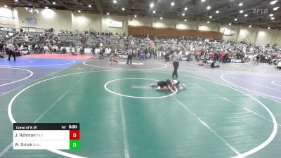 65 lbs Consi Of 8 #1 - Jace Rehman, Silver State Wr Ac vs Whittaker Orlick, Bulldog WC