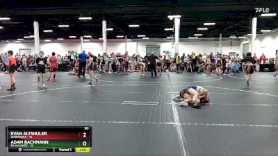 76 lbs Round 7 (8 Team) - Adam Bachmann, PA Alliance vs Evan Altshuler ...