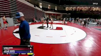 135 lbs Round 2 - Jaylee White, Tecumseh Wrestling vs Lynn Horn, Oklahoma